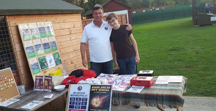 Hugo (right) and Paul Manuel at Westhumble