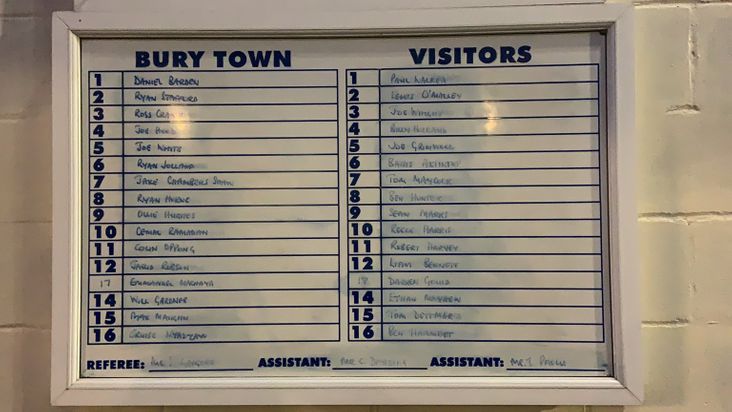 Bury Town v AFC Sudbury170919