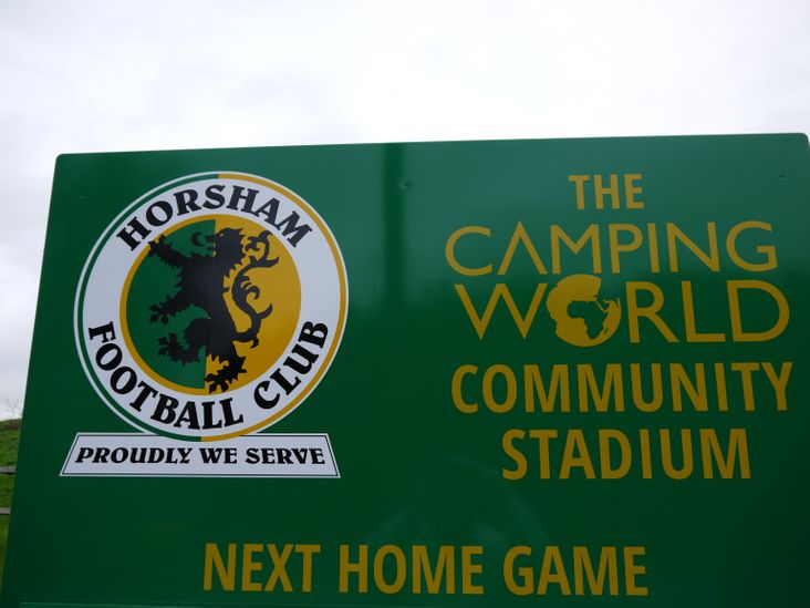 Horsham FC sign