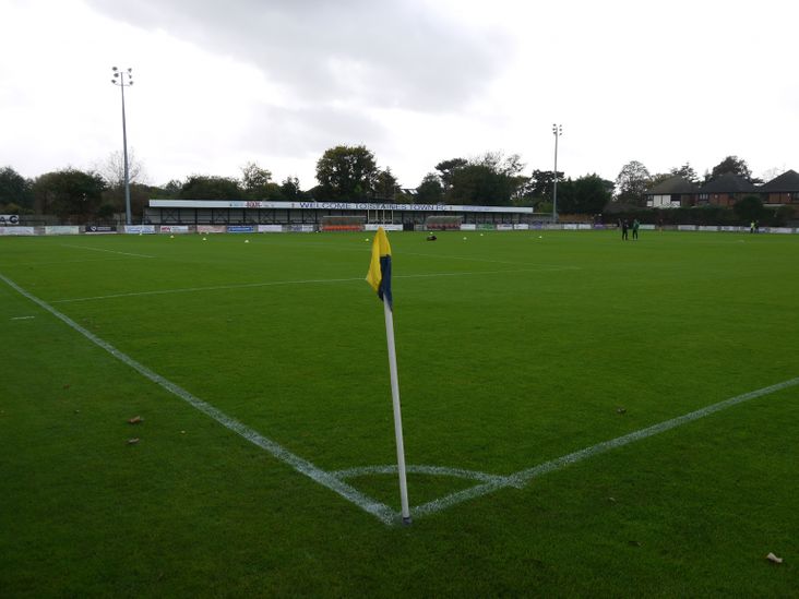 The compulsory corner flag shot