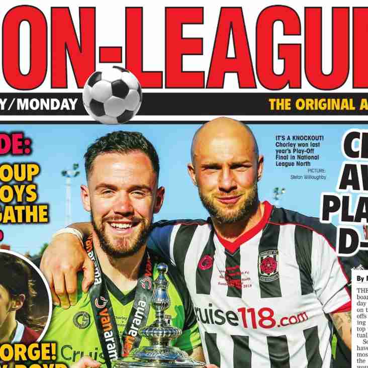 Non League Paper features Brickies, Woods, Swifts, Geordies, Curfews, Rooks and Hawks!