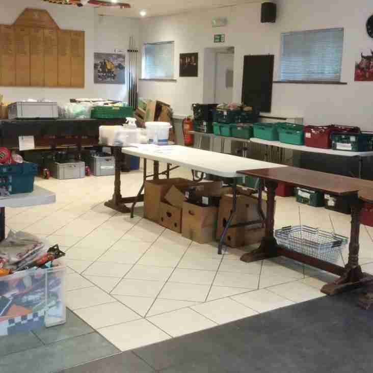 Moatsiders become a temporary foodbank