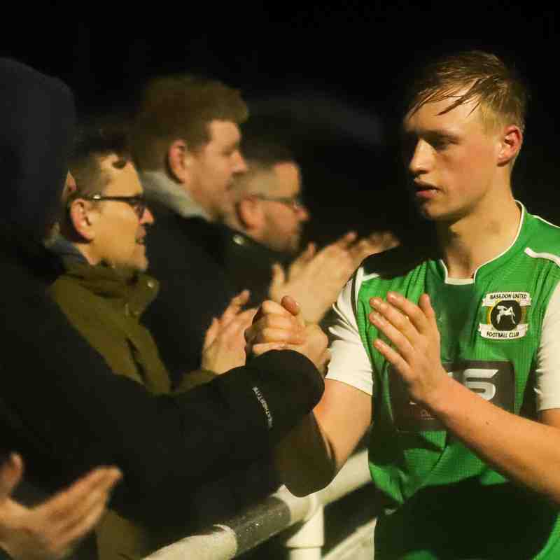 Aveley FC 4-0 Basildon United FC, 09-03-2020