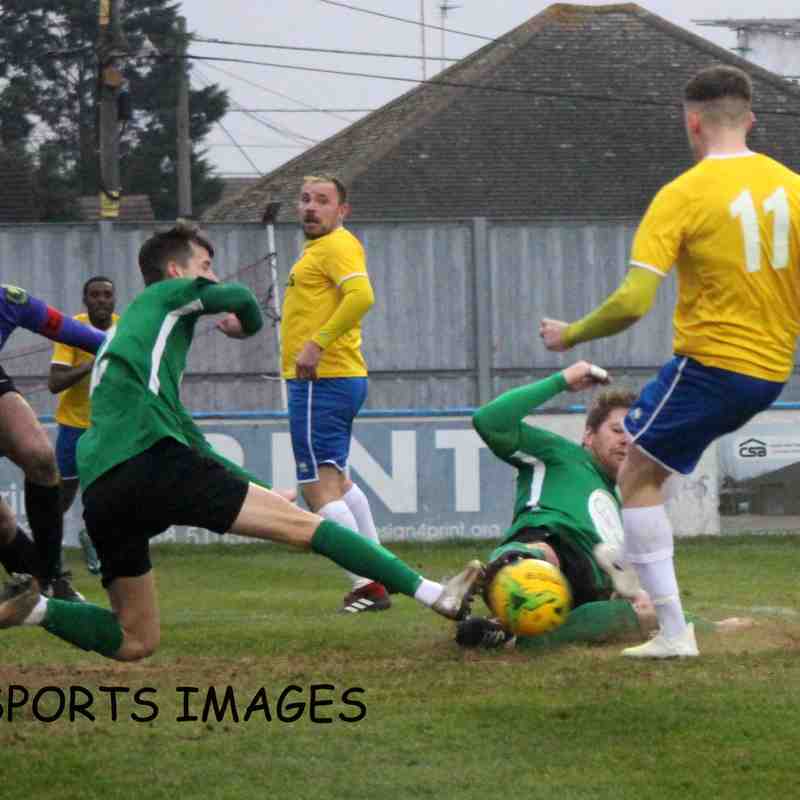 Canvey Island Vs Soham Town Rangers 25/01/2020