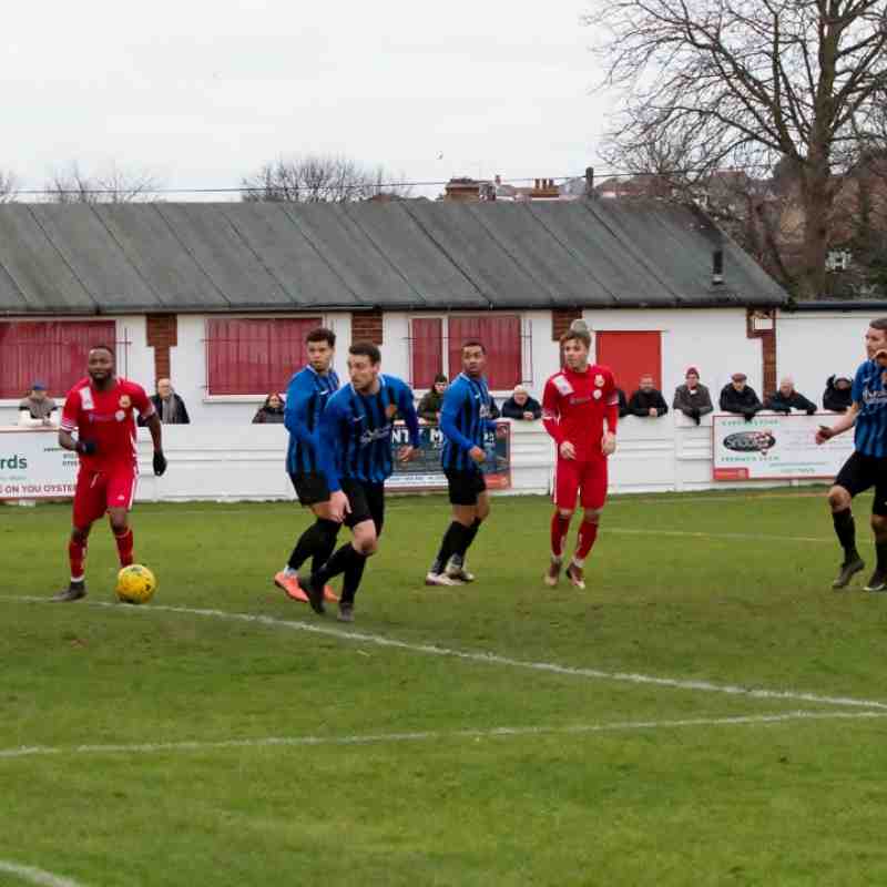 Whitstable Town 1 Sevenoaks Town 1 (4/1/20)
