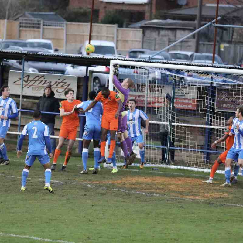 Hullbridge Sports FC v Maldon & Tiptree FC - 7.12.2019