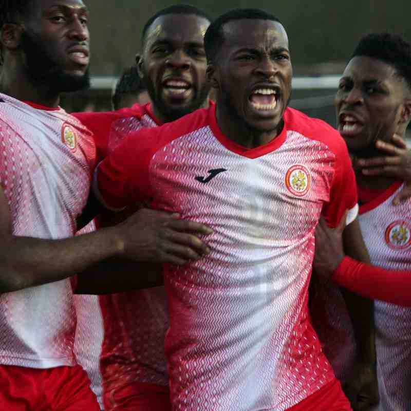 1st February Harlow 2-0 Hertford