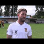 Post Match Manager Interview | Three Bridges FC 2-4 Worthing FC 20-07-2019